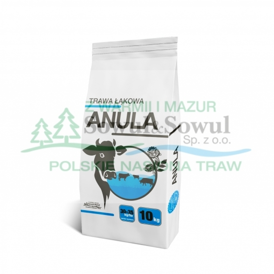 Mieszanka Łąkowa ANULA na gleby wilgotne i optymalnie wilgotne 10 kg